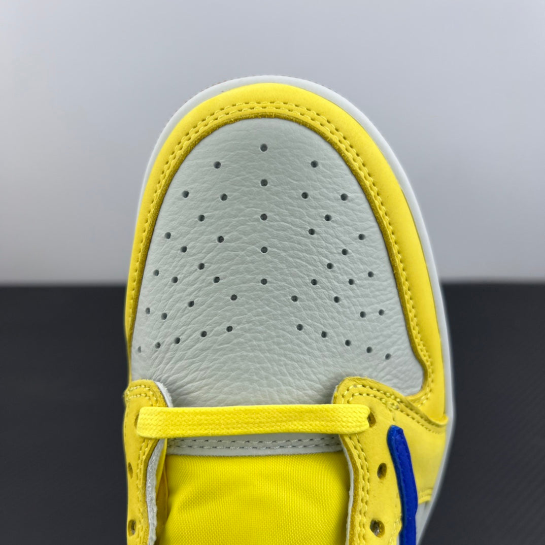 FK Batch-Air Jordan 1 × Travis Scott “Canary”