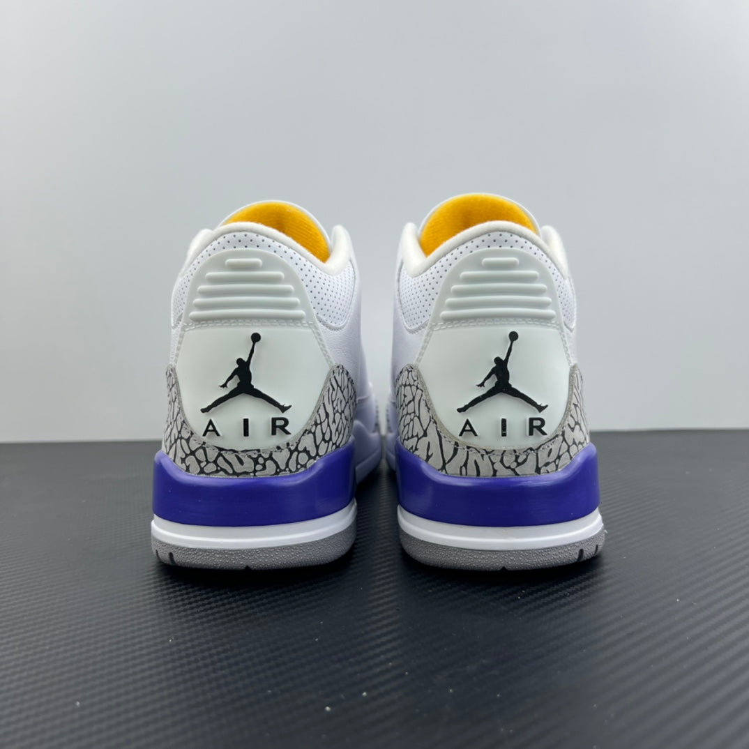 LW Batch-Air Jordan 3 “ Lakers”