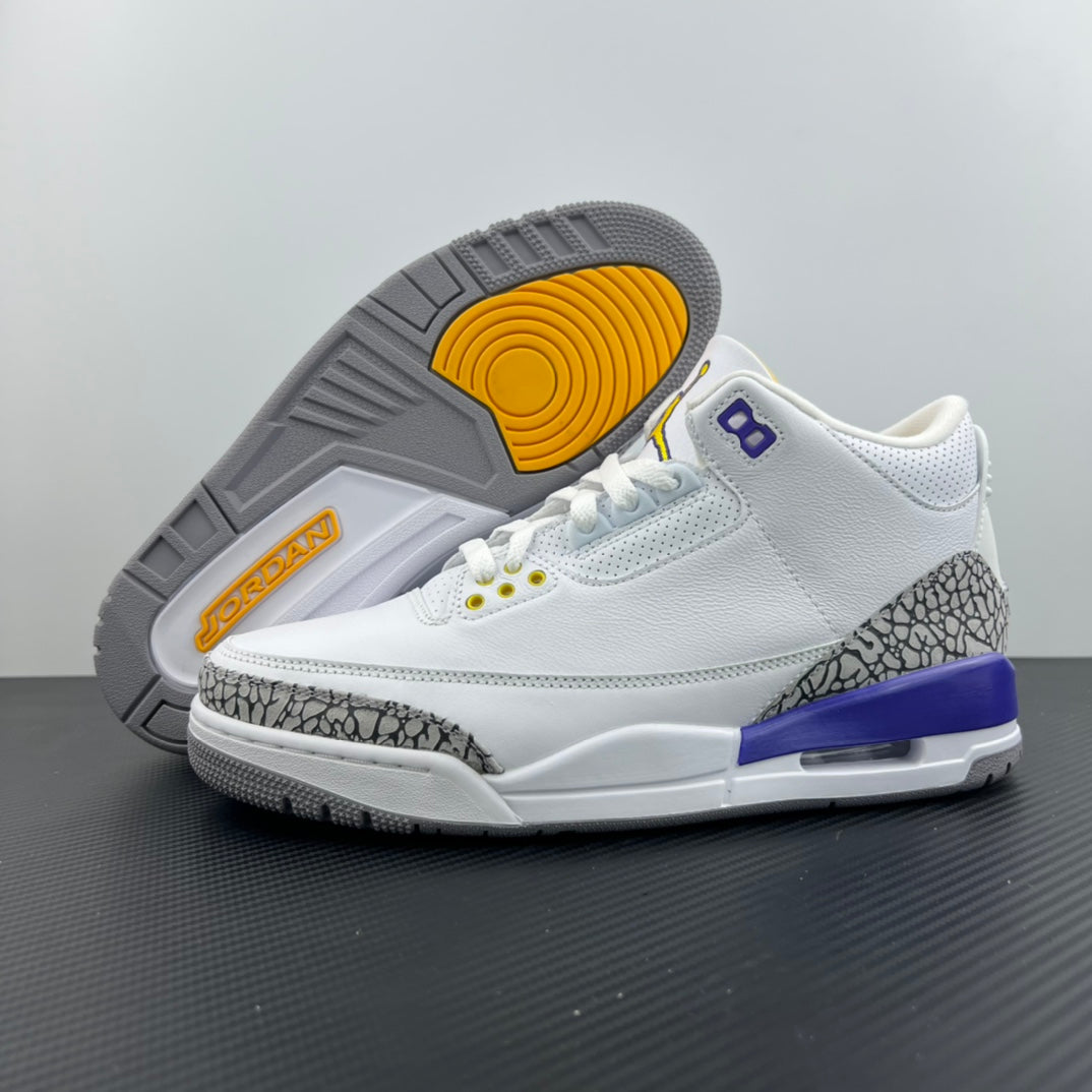 LW Batch-Air Jordan 3 “ Lakers”