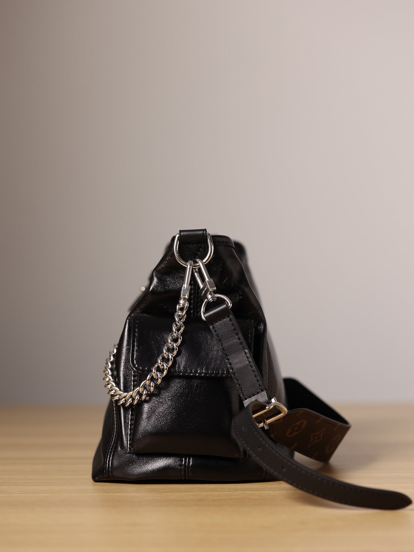 LV Carryall Black Knight Tote bag(Small Size)