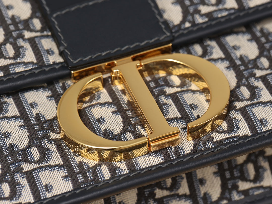 Dior 30 Montaigne Leather belt Box bag