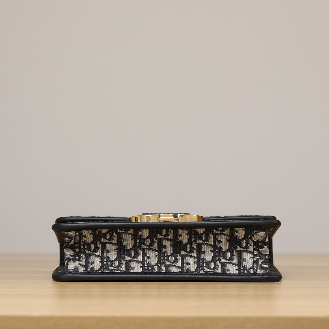 Dior 30 Montaigne Leather belt Box bag