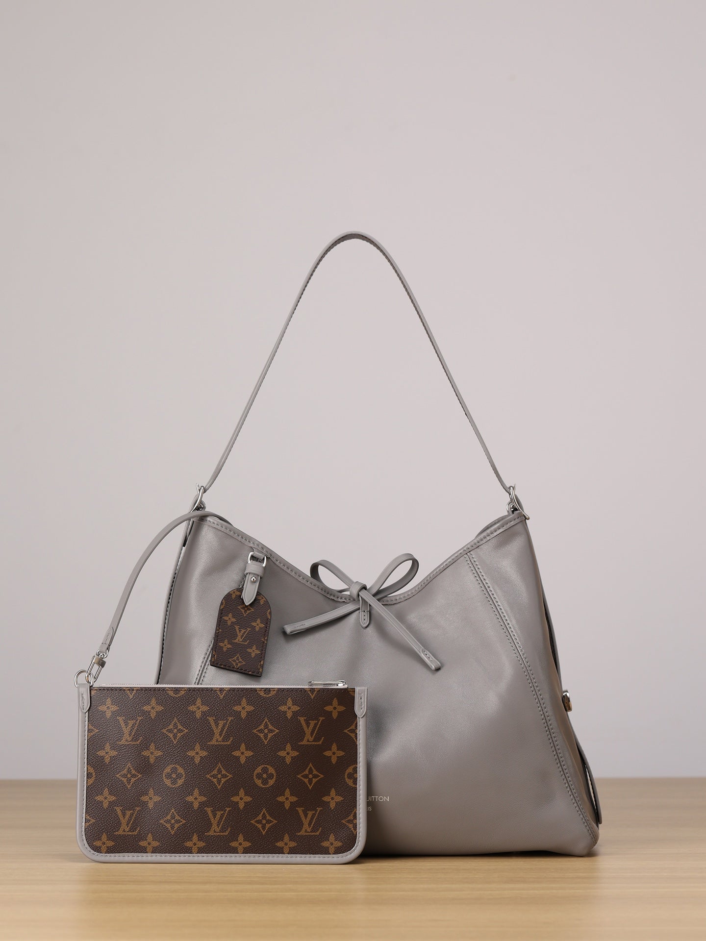 LV Carryall Dark Handbag