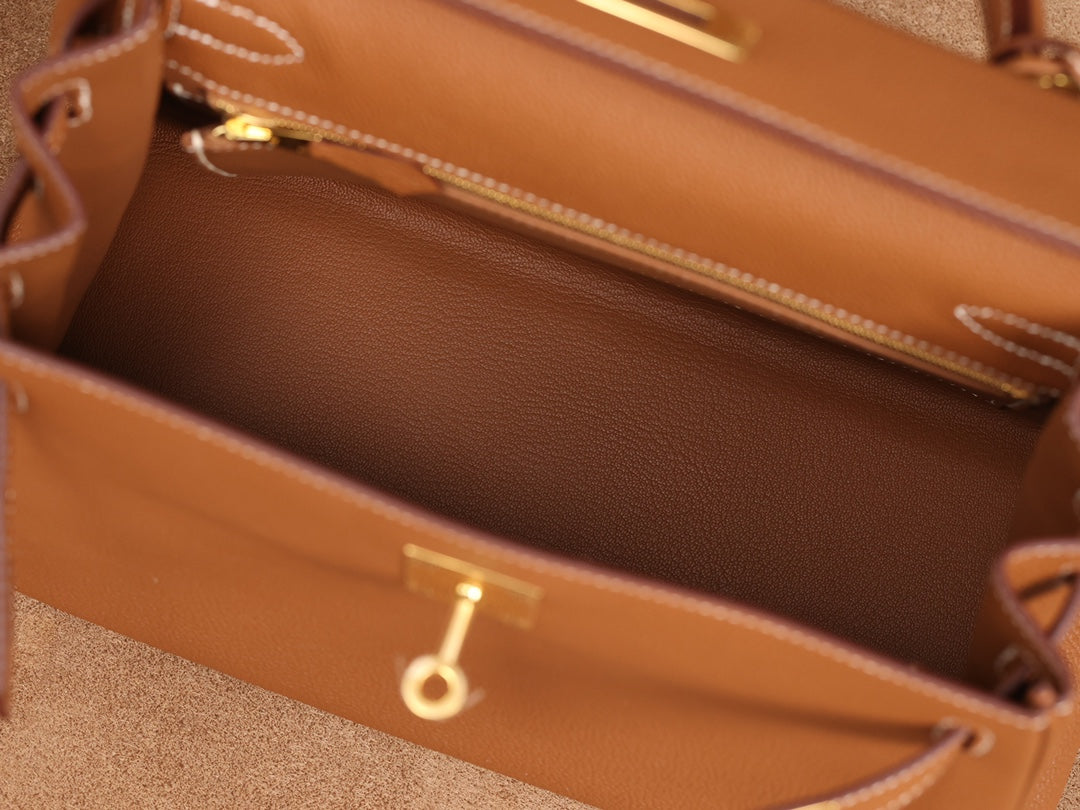 Hermès Kelly 28 Handbag togo leather
