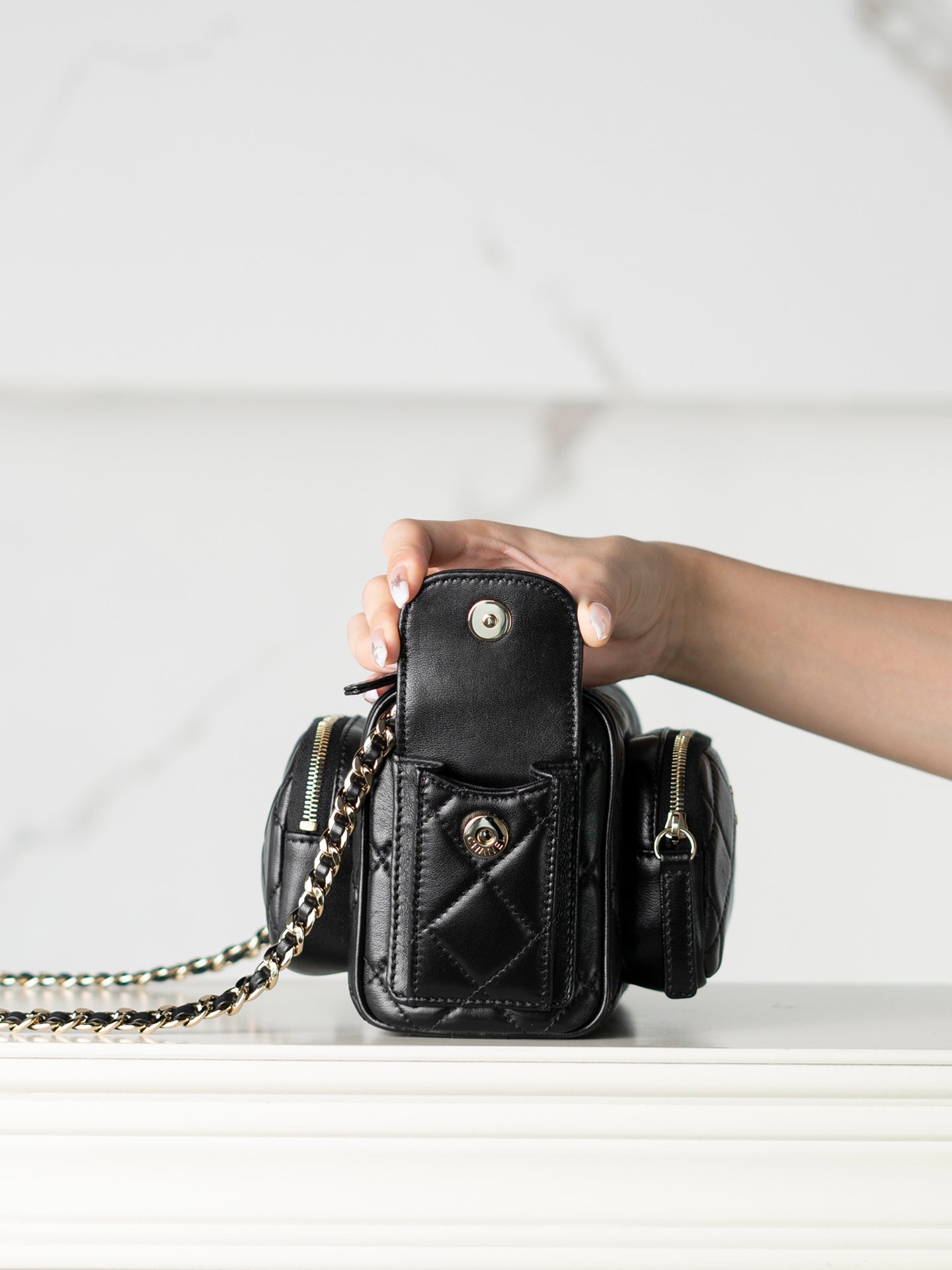 Chanel 24K Camera bag(Small Size)