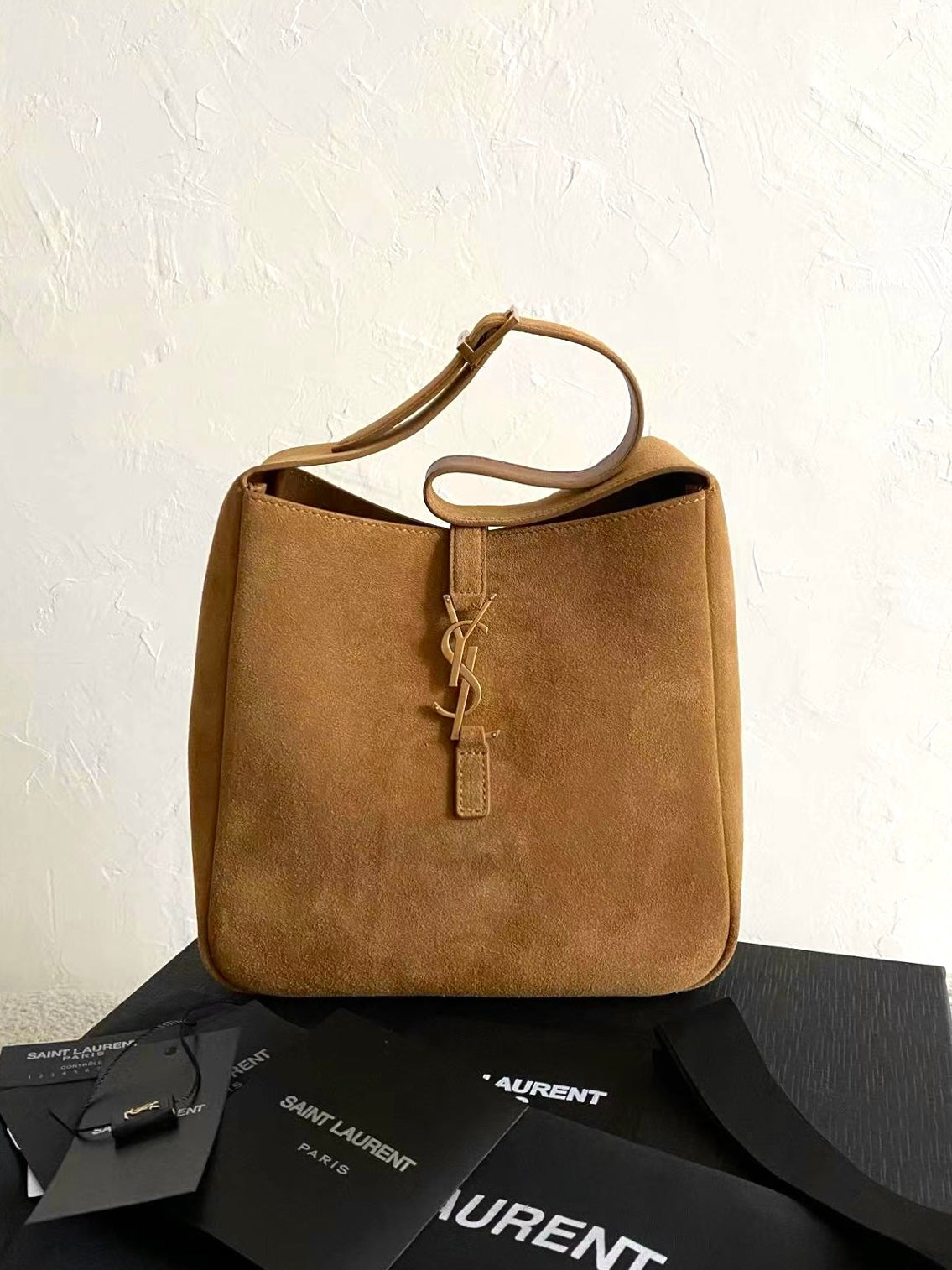 YSL LE5A7 Hobo Shoulder bag(Medium size)
