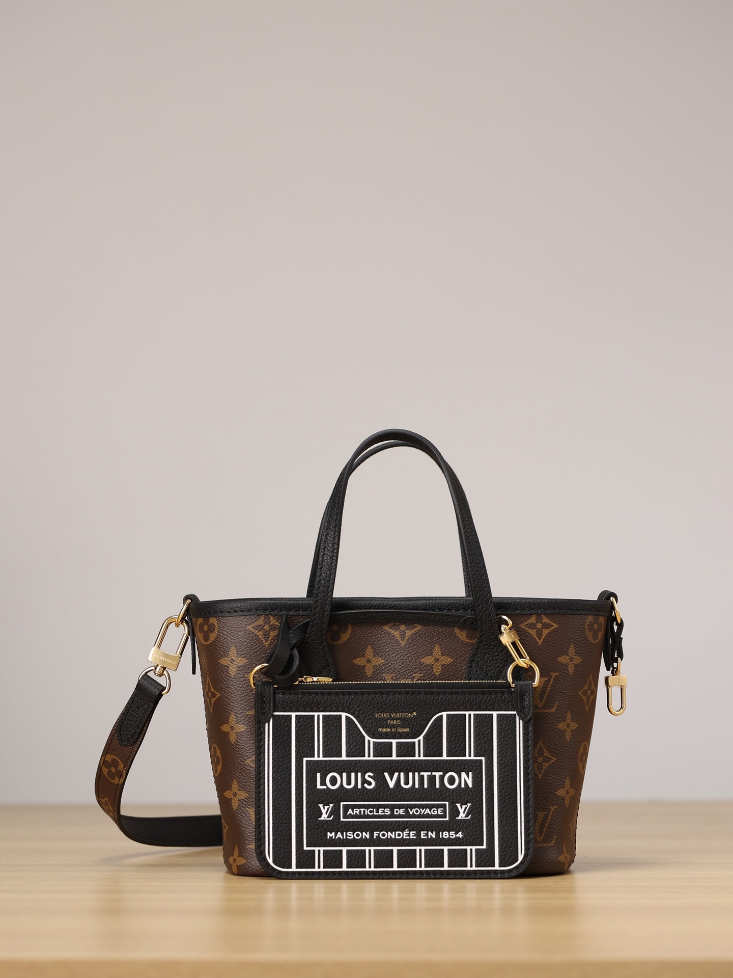 LV NEVERFULL Bandoulière INSIDE OUT