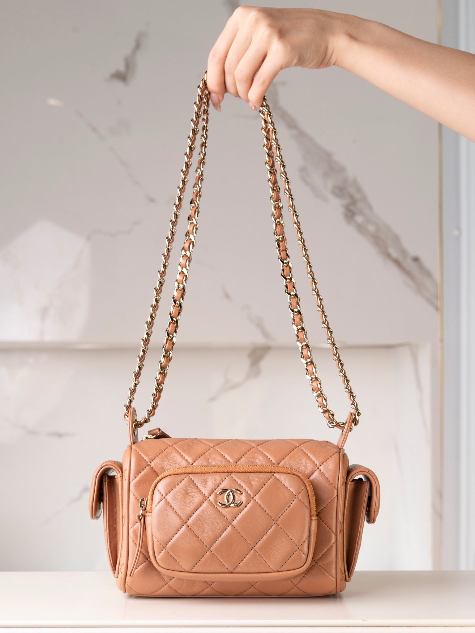 Chanel 24K Camera bag(Small Size)
