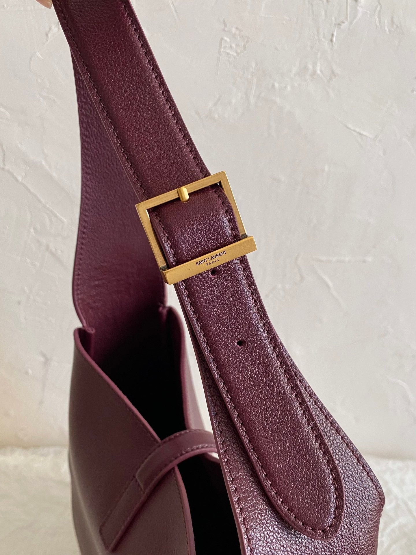 YSL LE5A7 Hobo Shoulder bag(Medium size)