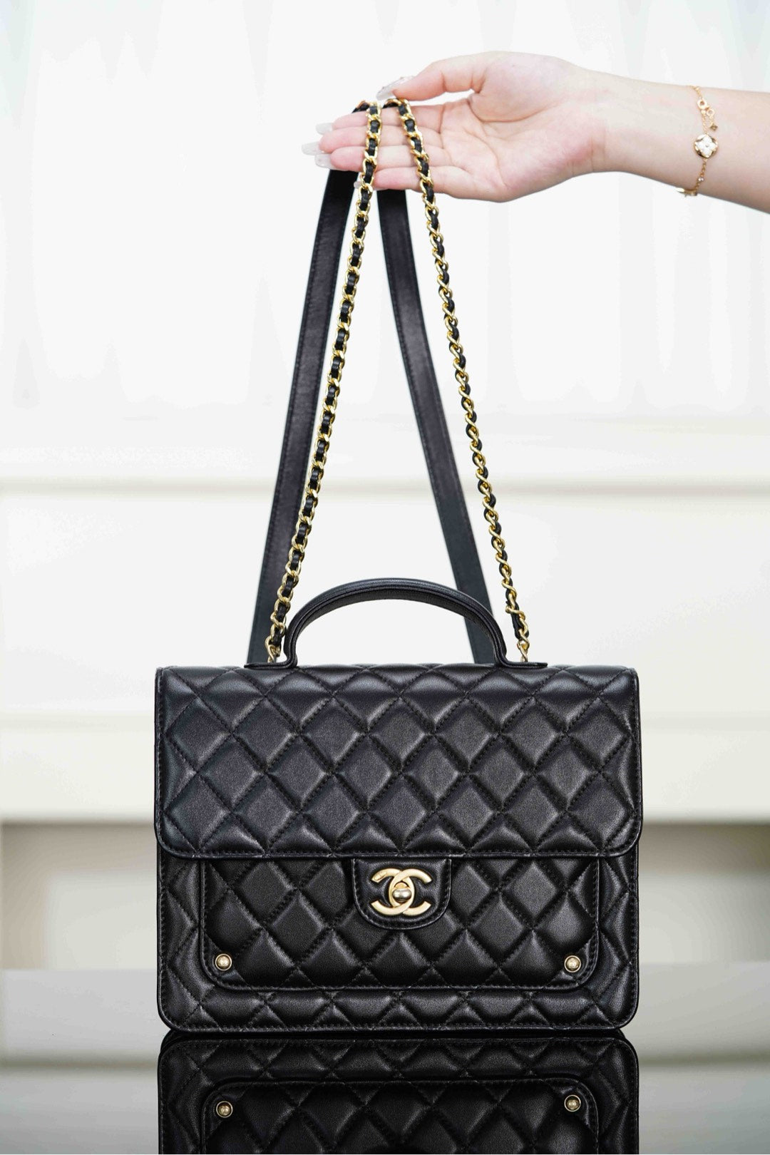 Chanel 25B Backpack messenger bag
