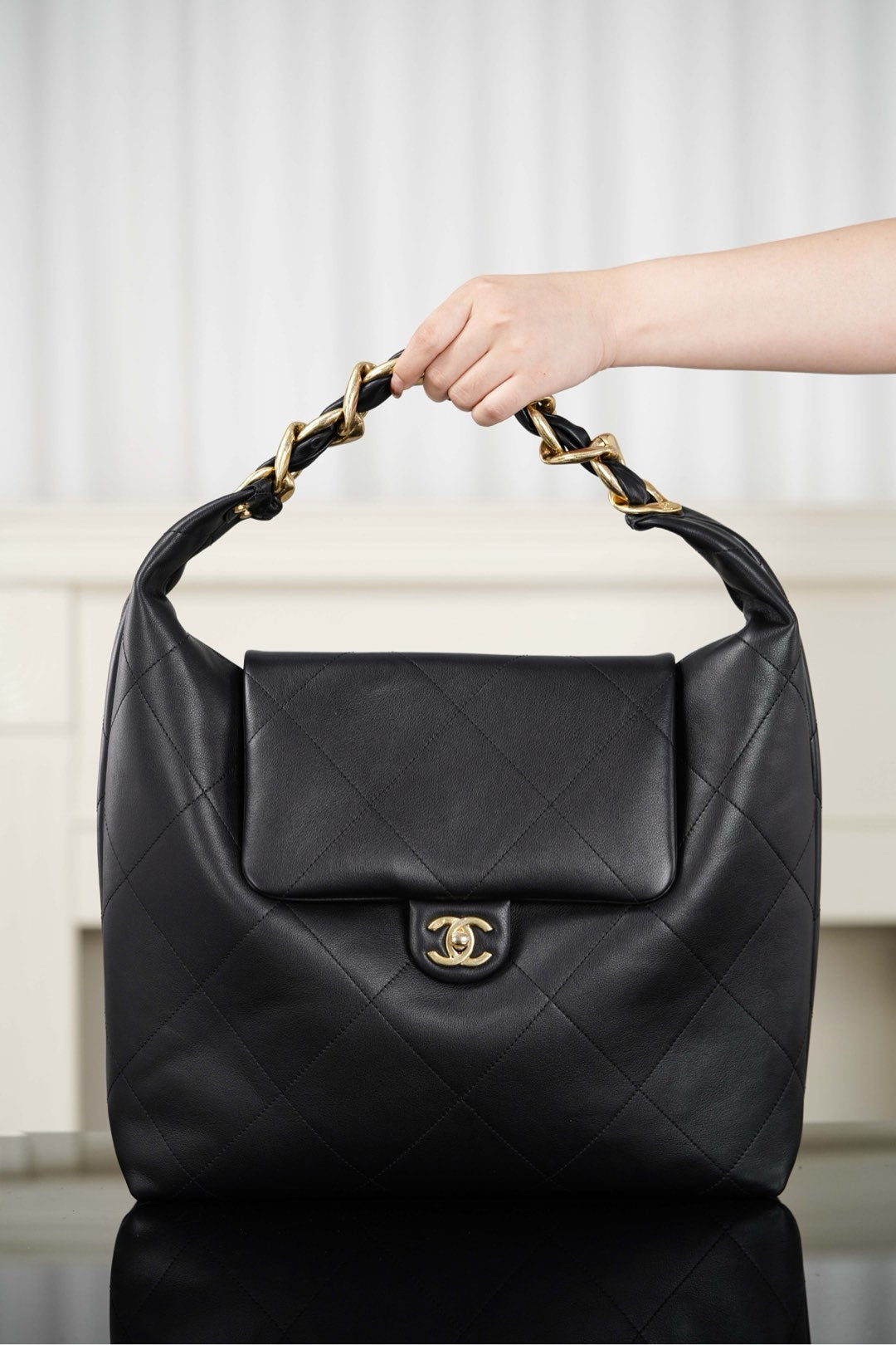 Chanel 25K Hobo Handbag