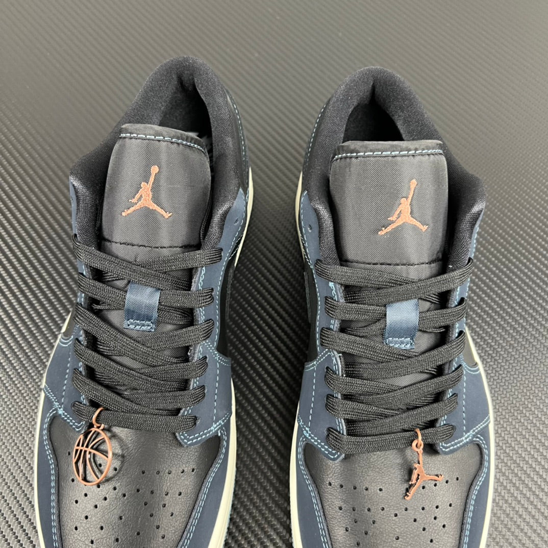 DT Batch-Air Jordan 1 Low “Black blue”