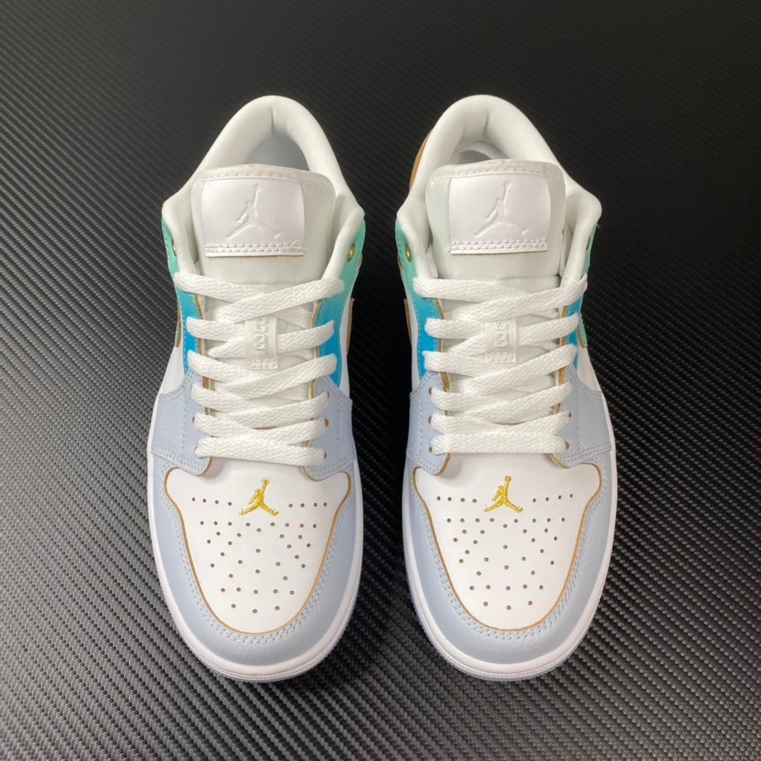 DT Batch-Air Jordan 1 Low “Emerald Rise”