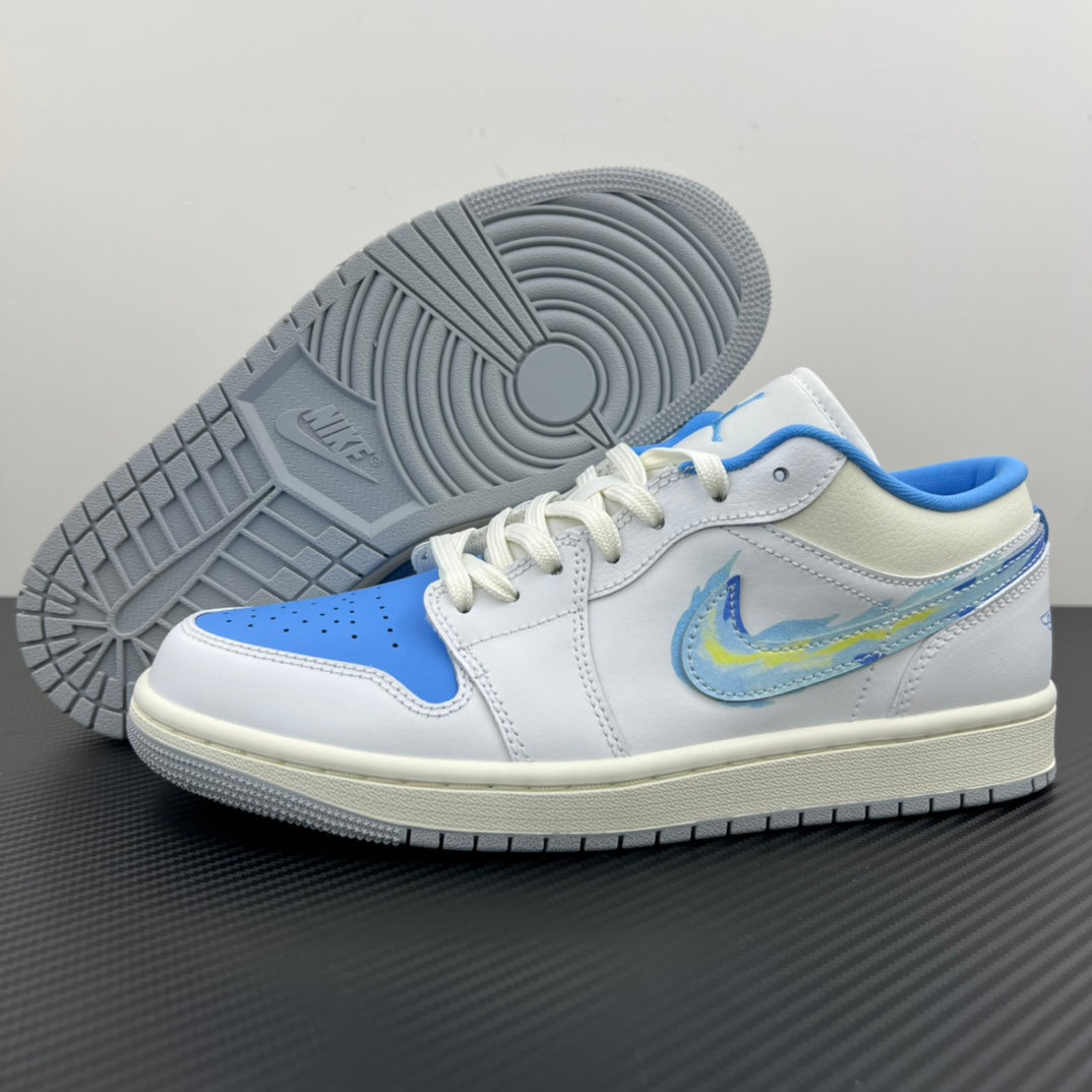DT Batch-Air Jordan 1 Low “Blue Flame”