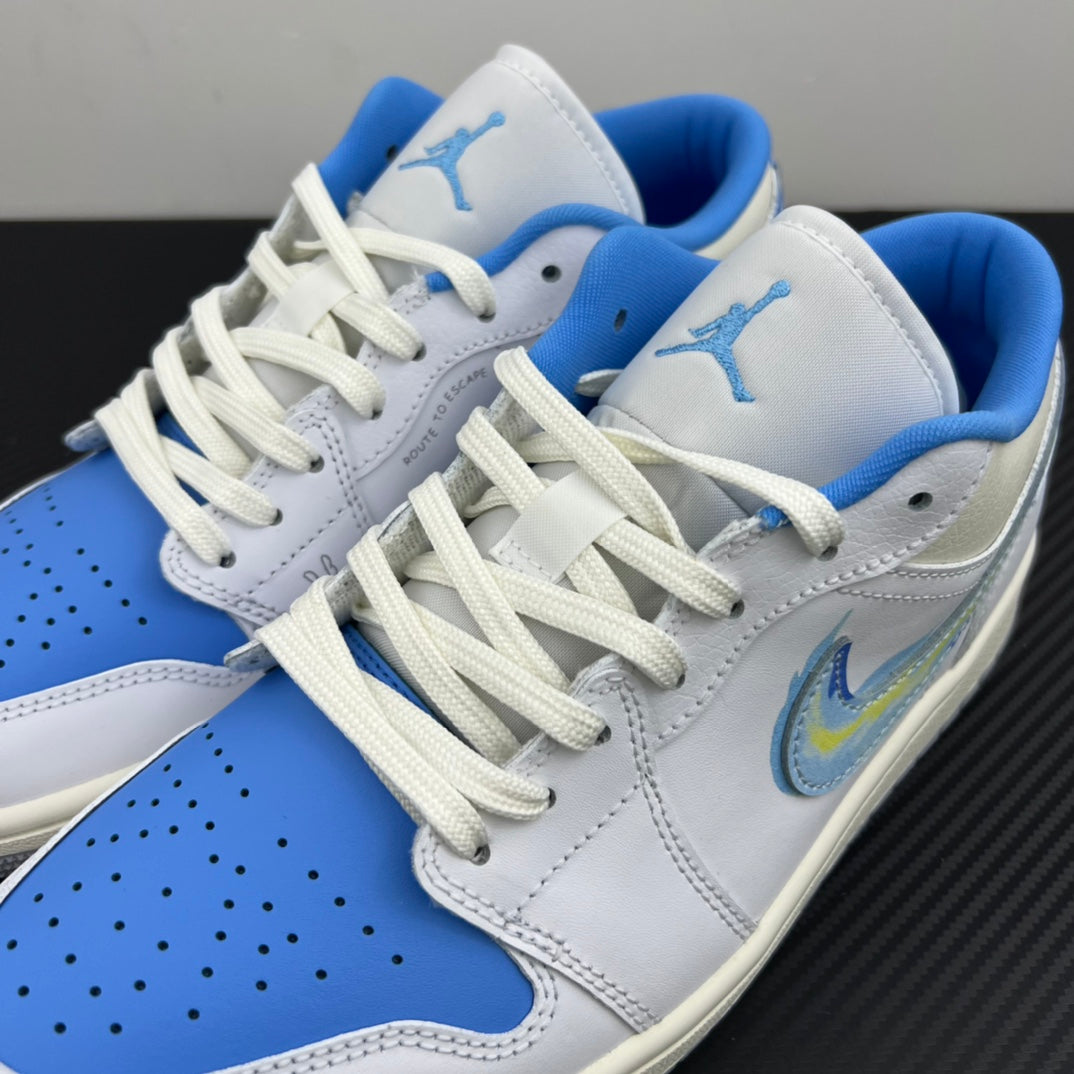 DT Batch-Air Jordan 1 Low “Blue Flame”