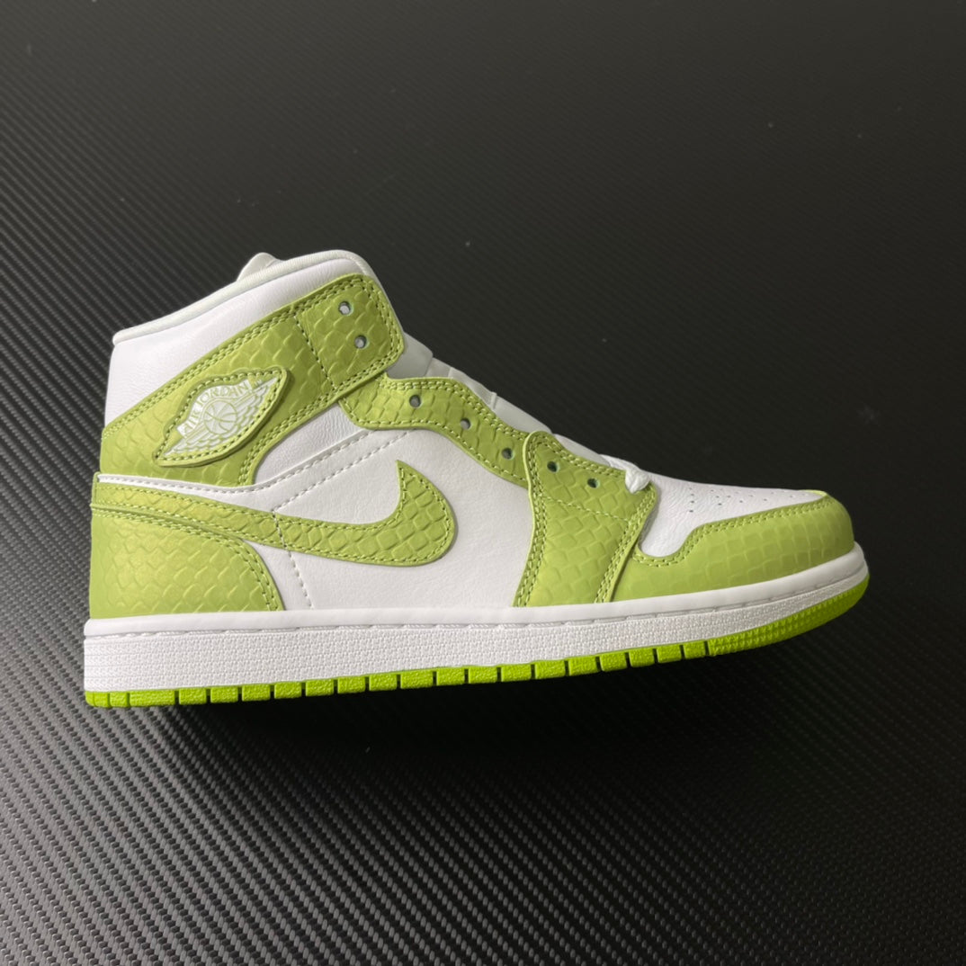 DT Batch-Air Jordan 1 Mid “Green Python”
