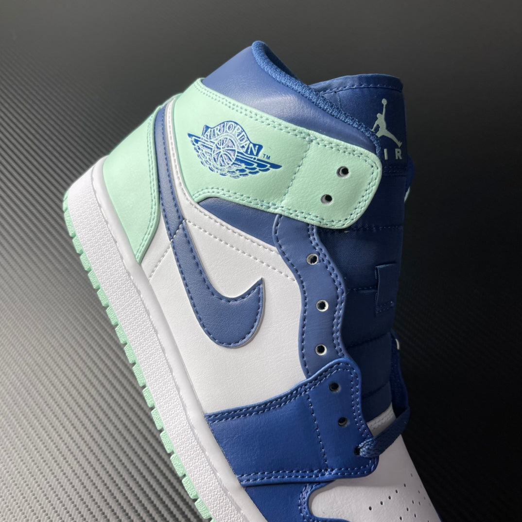 DT Batch-Air Jordan 1 Mid “Blue Mint”