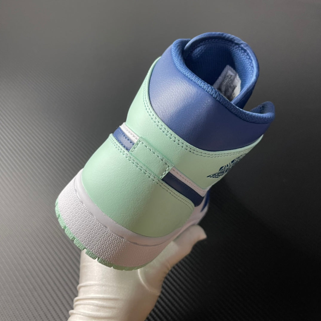 DT Batch-Air Jordan 1 Mid “Blue Mint”