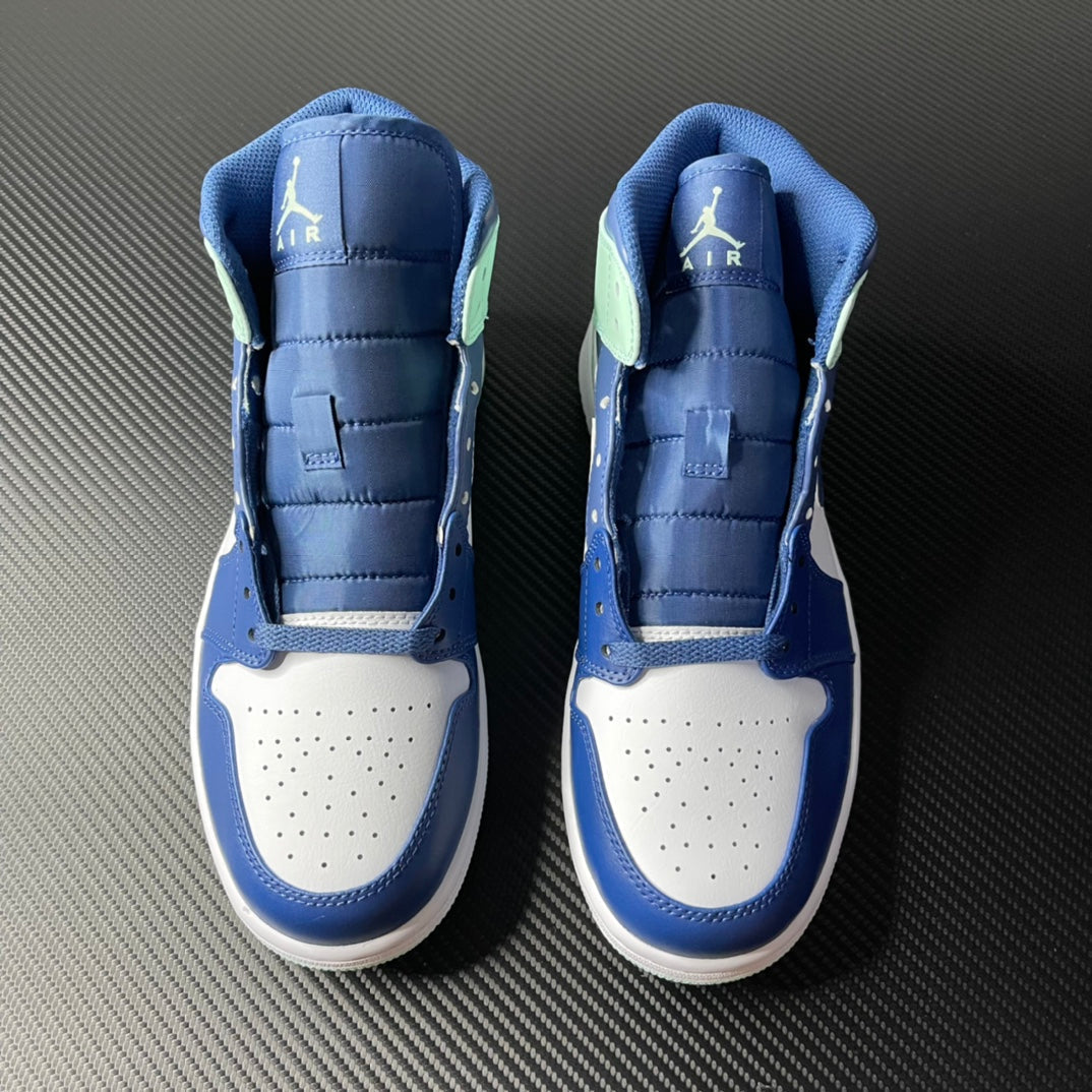 DT Batch-Air Jordan 1 Mid “Blue Mint”