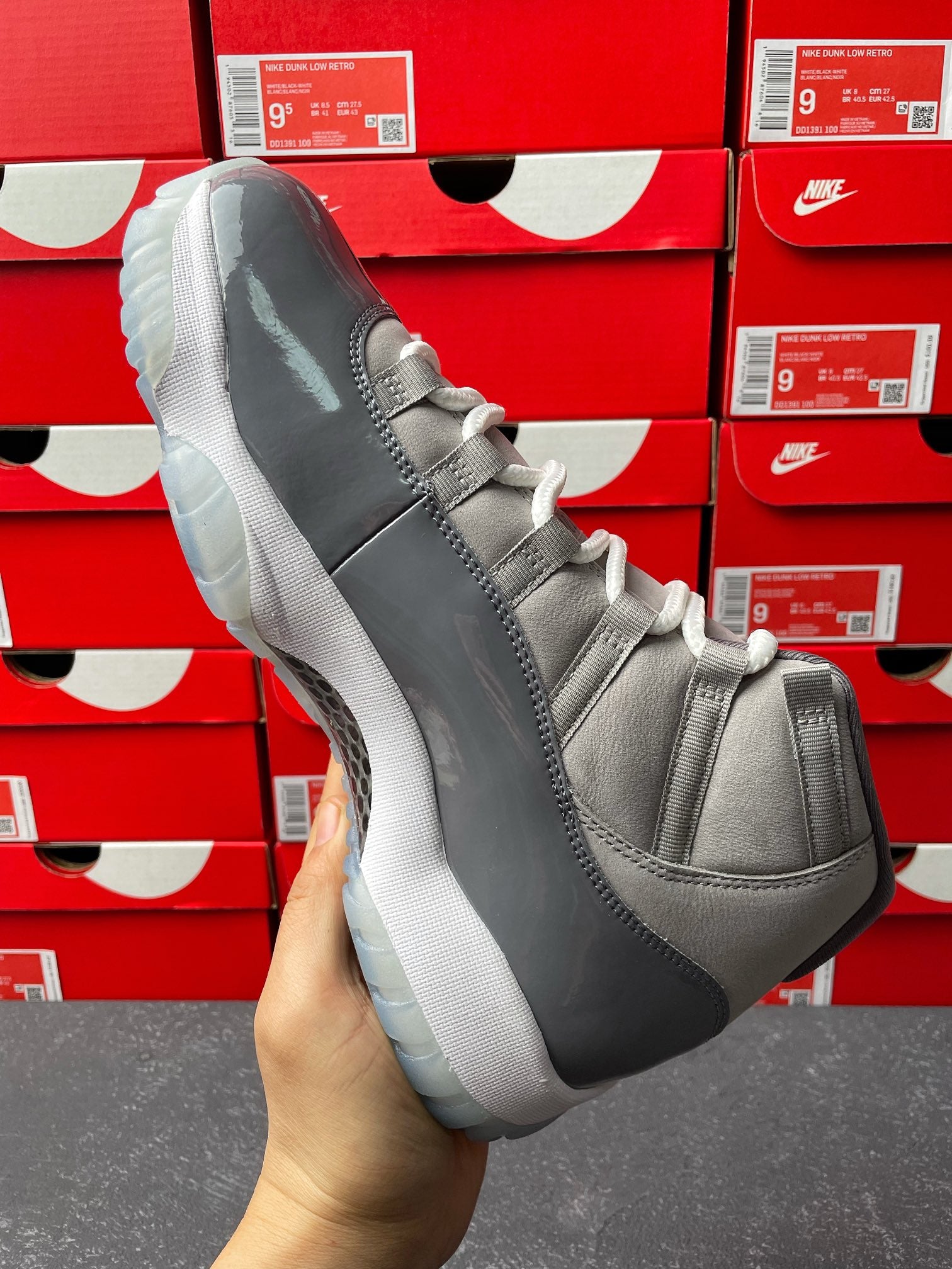 Y3 Batch - Air Jordan 11 “Cool Grey”