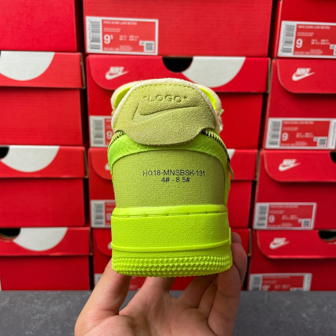 Top Batch-Off White × Air Force 1 Part 2 Volt “The Ten”