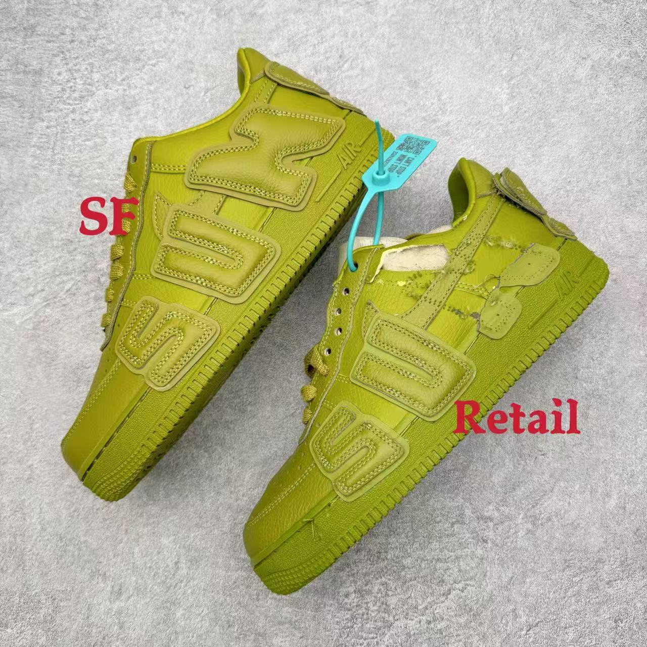 Retail VS SF Batch！CPFM × Air Force 1