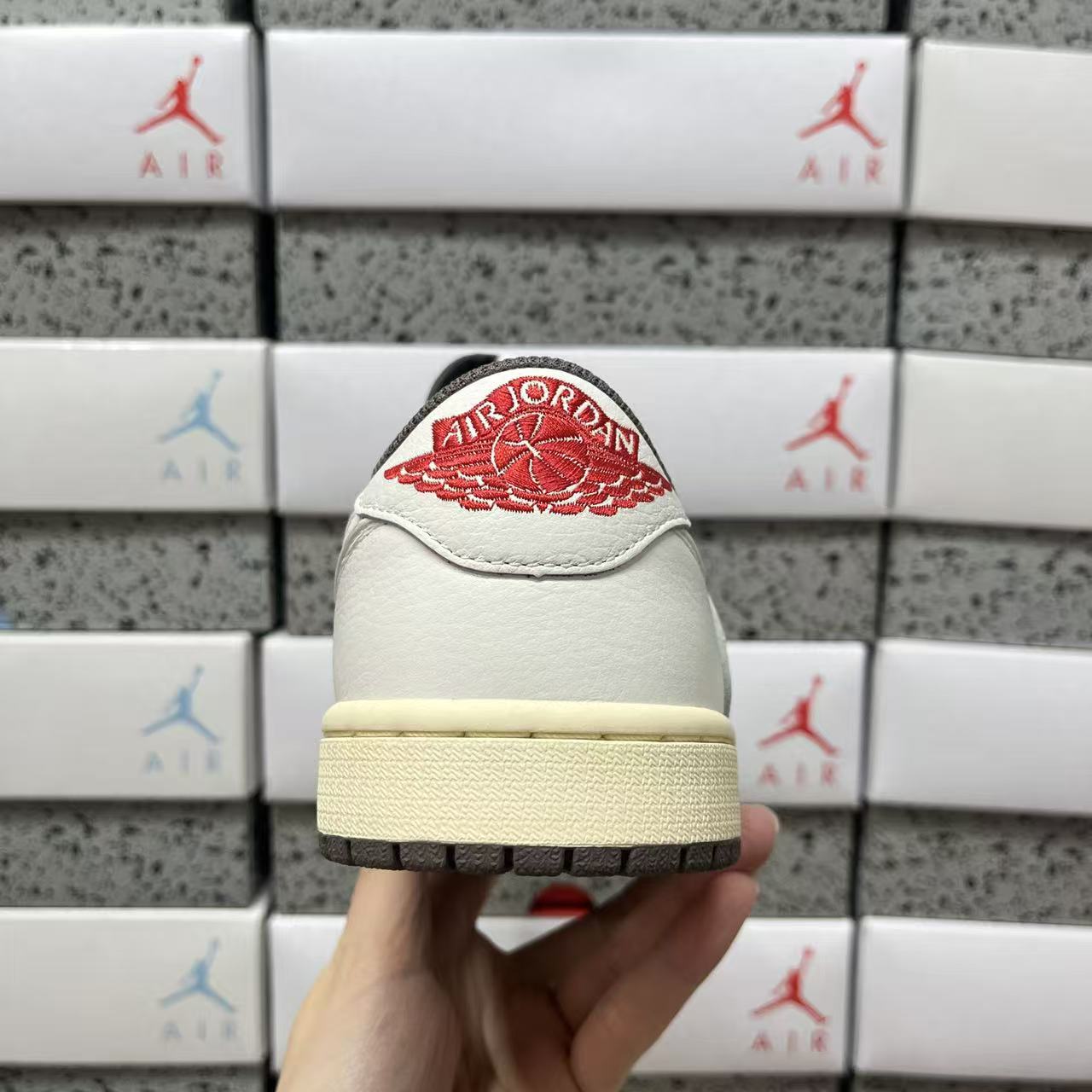 PK Batch-Air Jordan 1 × Travis Scott “ Reverse Mocha”