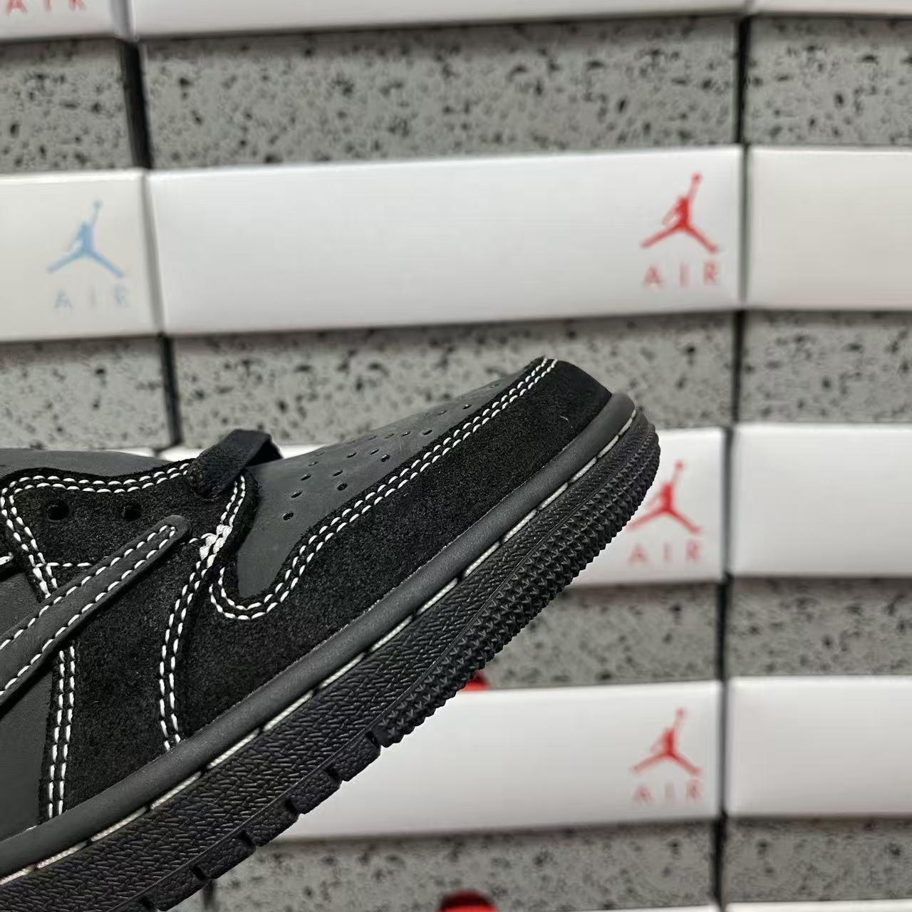 PK Batch-Air Jordan 1 × Travis Scott “ Black/Phantom”