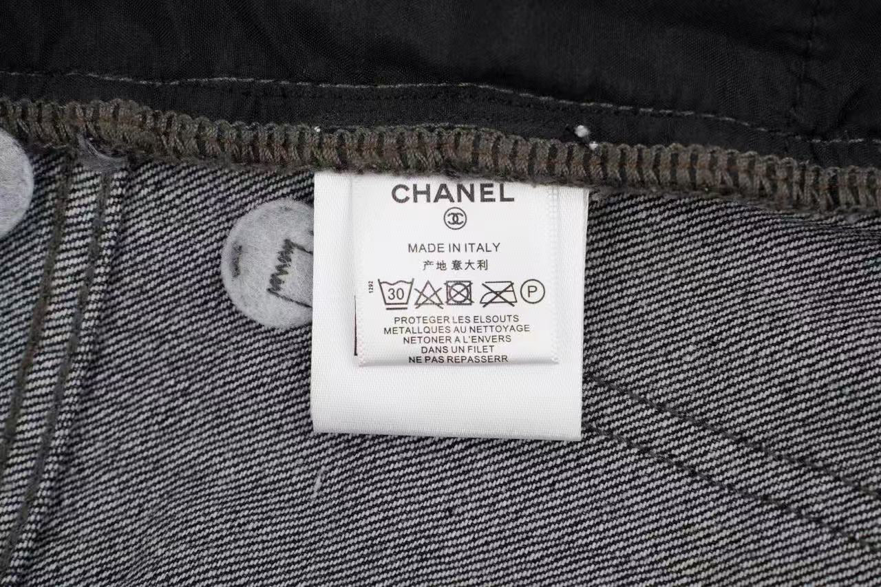 Chanel 25B Straight jeans Retail（ZP）VS Batch（大货）