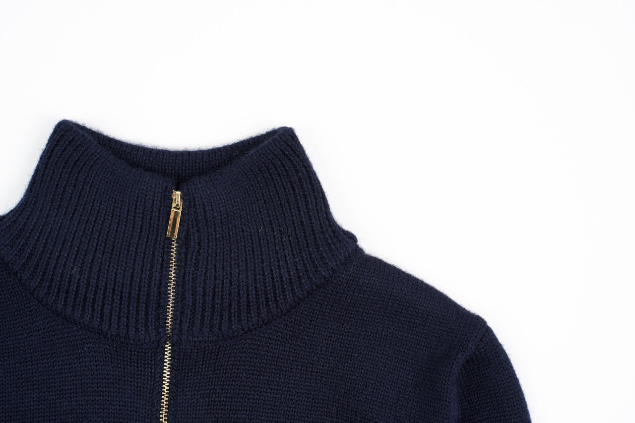 Thom Browne Half-zip sweater Retail（ZP）VS Batch（大货）