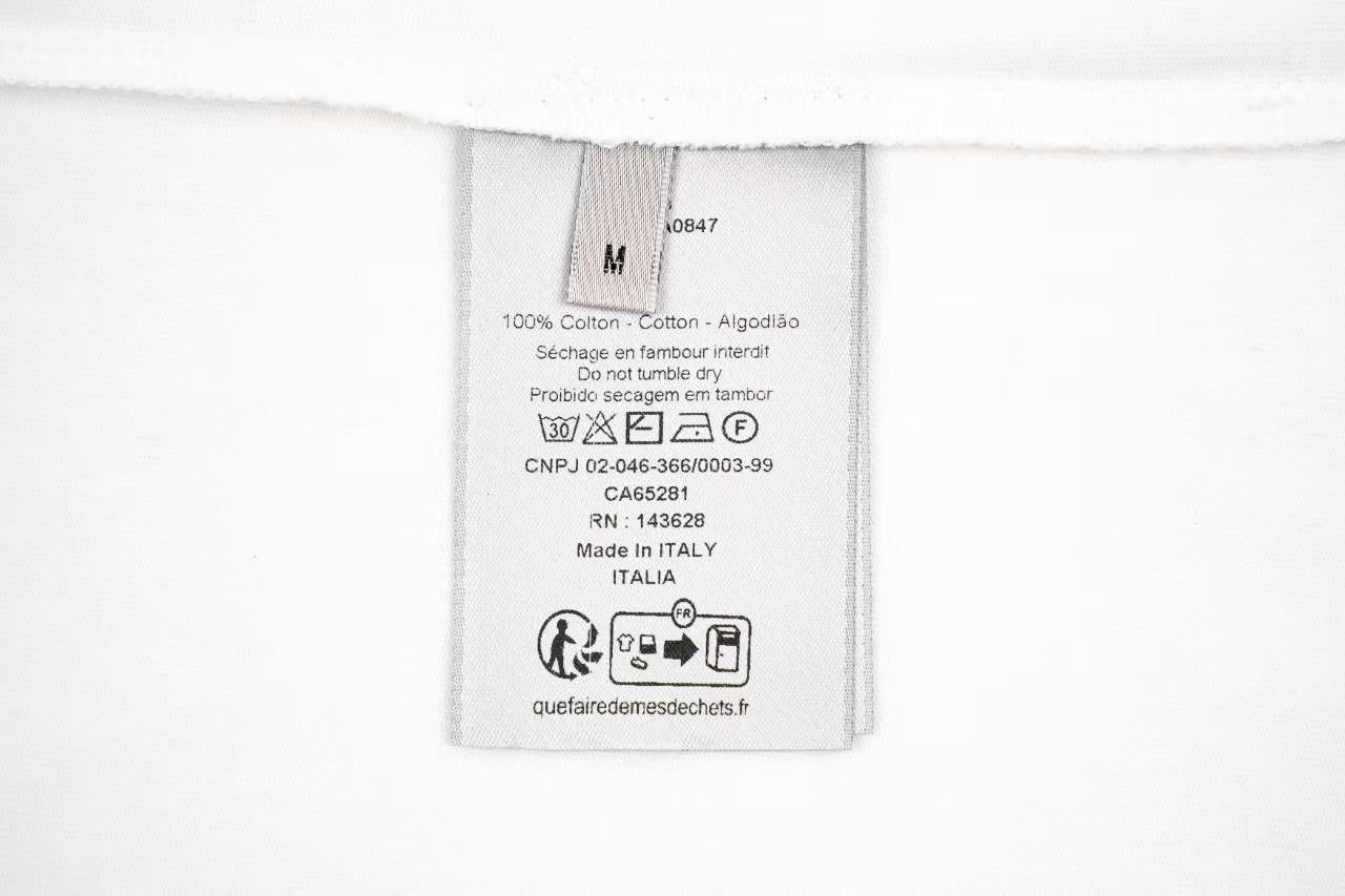 Dior Long-sleeved T-shirt Retail（ZP）VS Batch（大货）