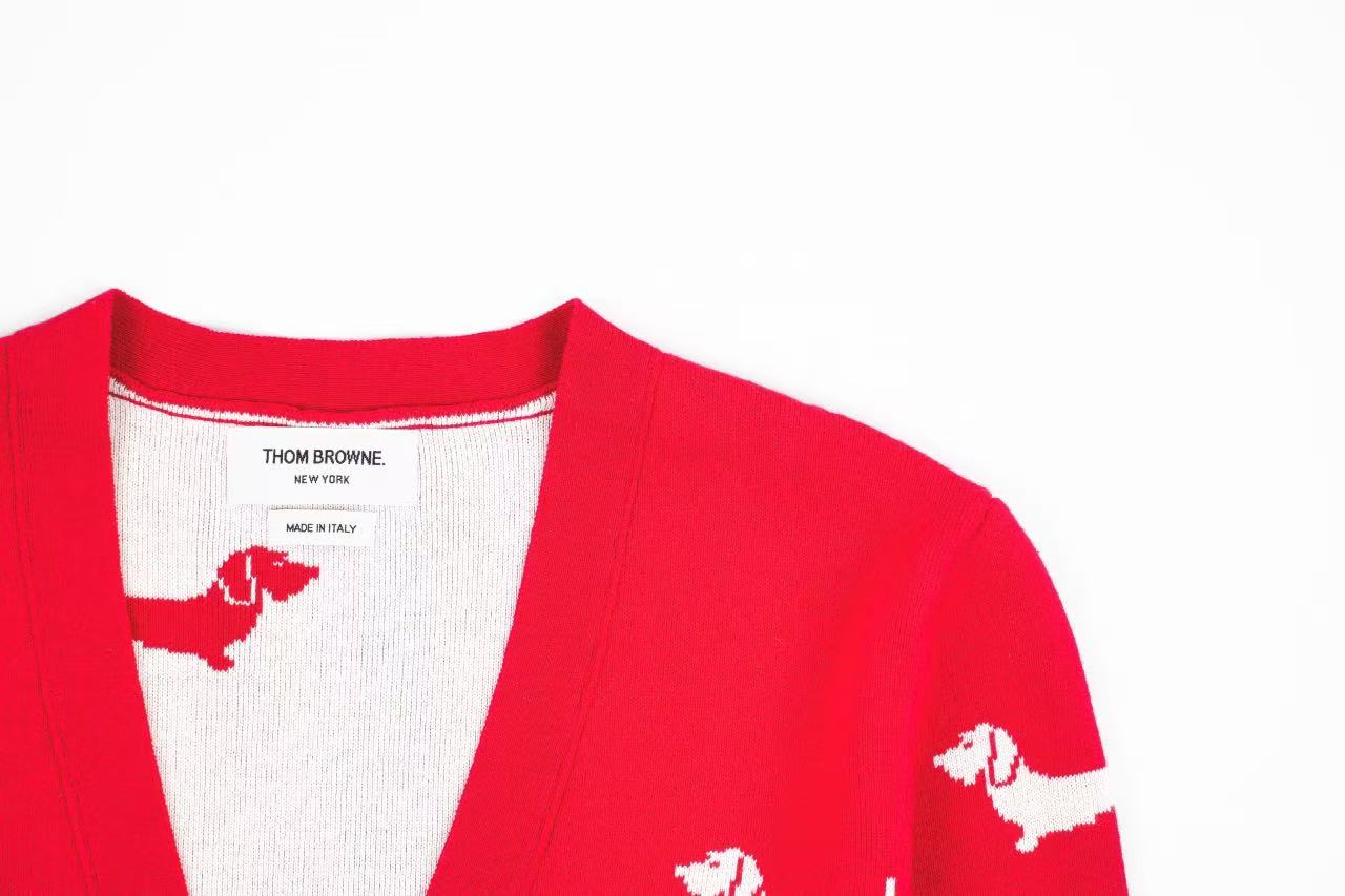 Thom Browne Puppy Cardigan Sweater Retail（ZP）VS Batch（大货）