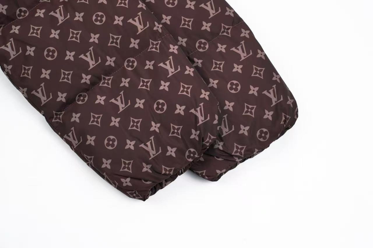 Louis Vuitton Monogram Down jacket Retail（ZP）VS Batch（大货）