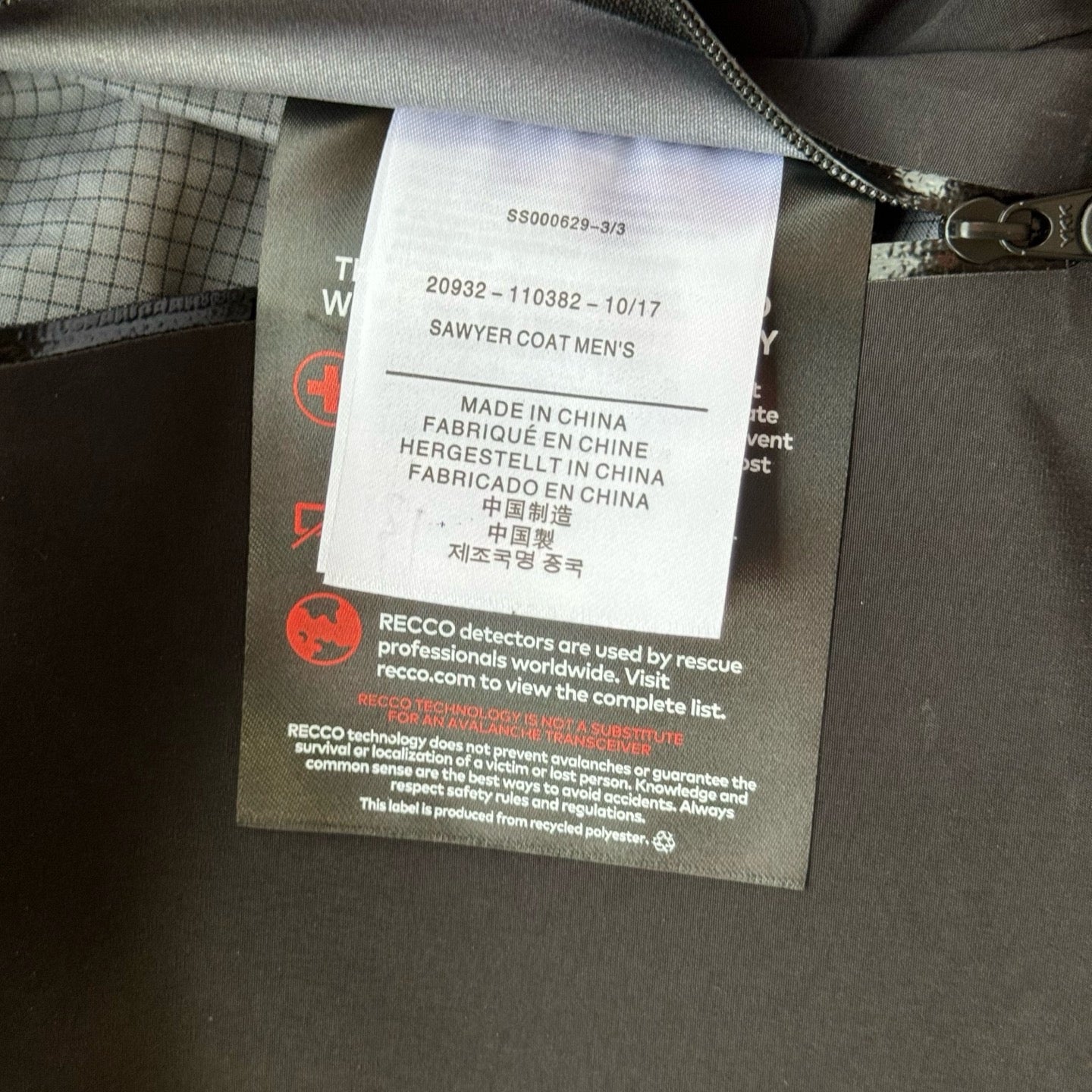 Arc'teryx × SongZan BETA SL 3.0 SONGTASM