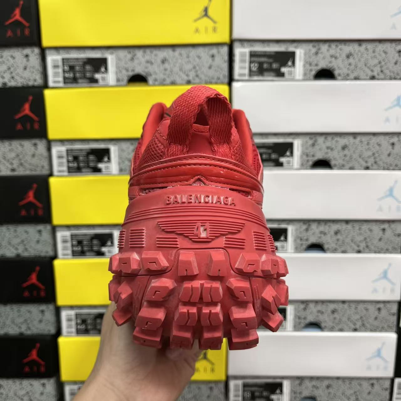 XA Batch-Balenciaga Defender Rubber Platform