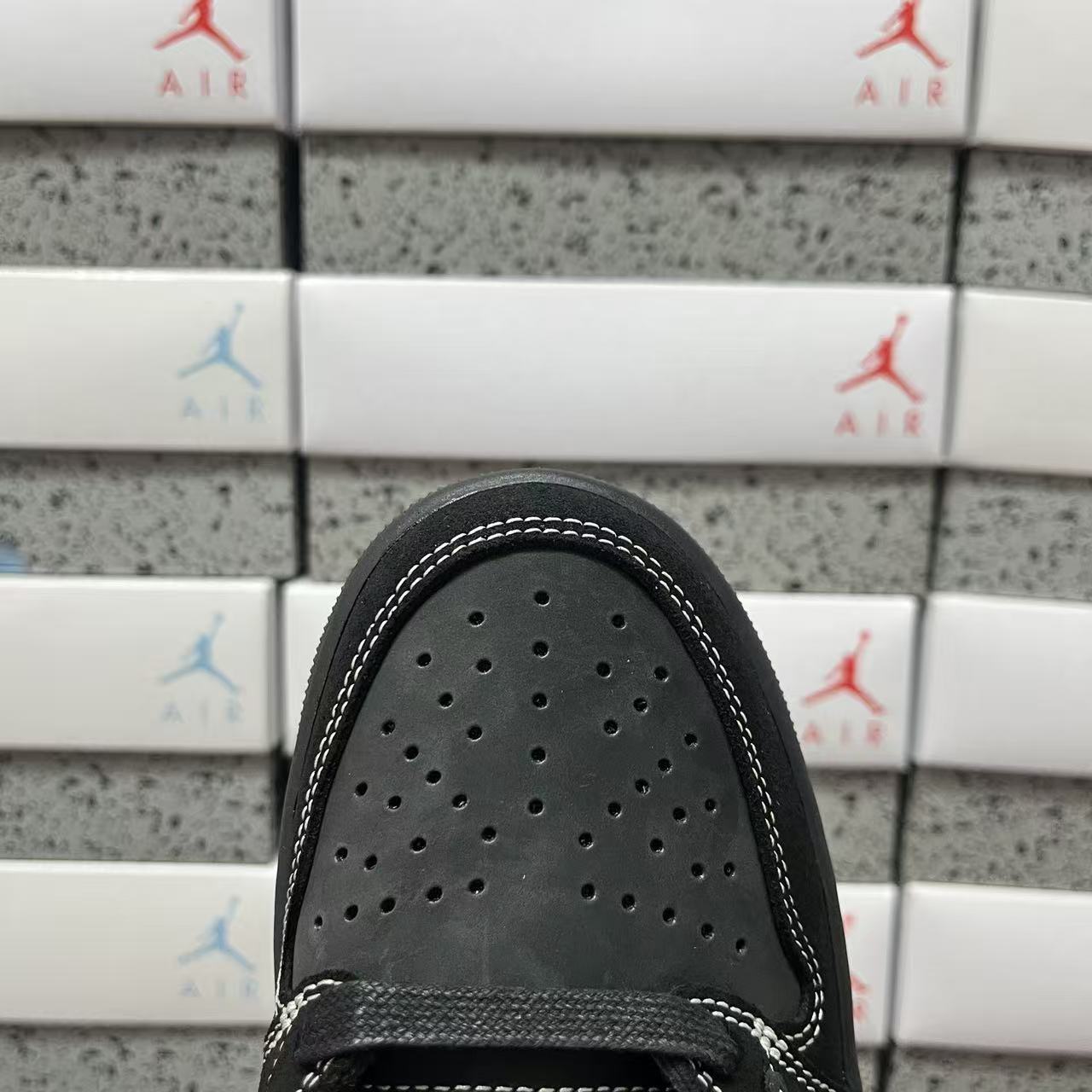 PK Batch-Air Jordan 1 × Travis Scott “ Black/Phantom”
