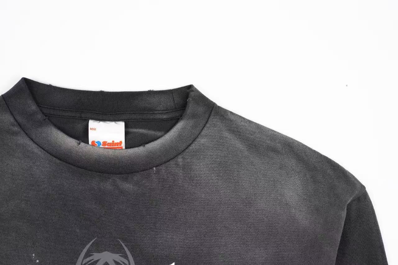 Saint Michael Printed long sleeves Retail（ZP）VS Batch（大货）