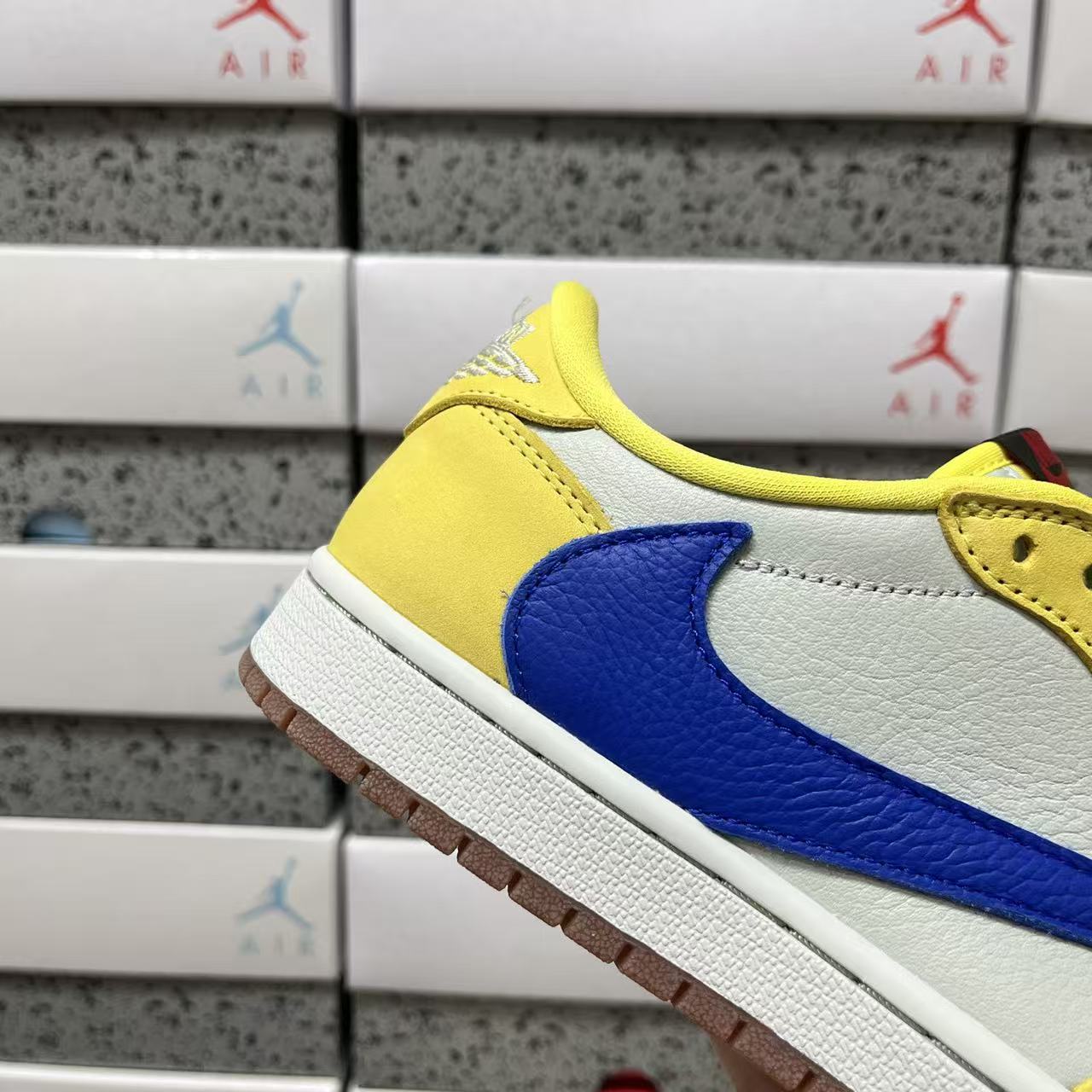 PK Batch-Air Jordan 1 × Travis Scott “Canary”