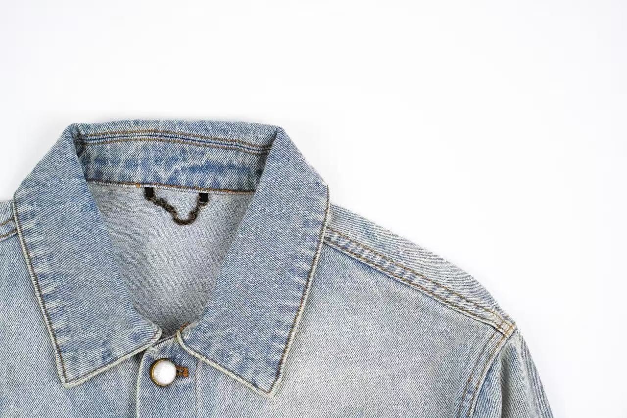 Louis Vuitton Denim jacket Retail（ZP）VS Batch（大货）
