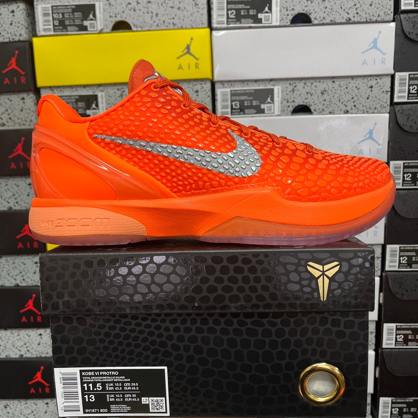 GX Batch-Nike Zoom Kobe 6 Protro “Total Orange”