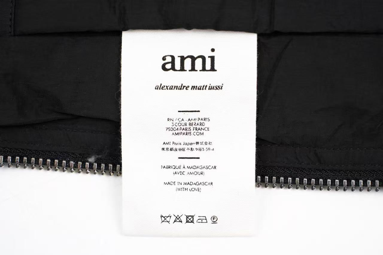 Ami Down vest Retail（ZP）VS Batch（大货）