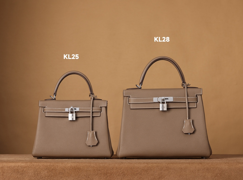 Hermès Kelly 28 Handbag togo leather