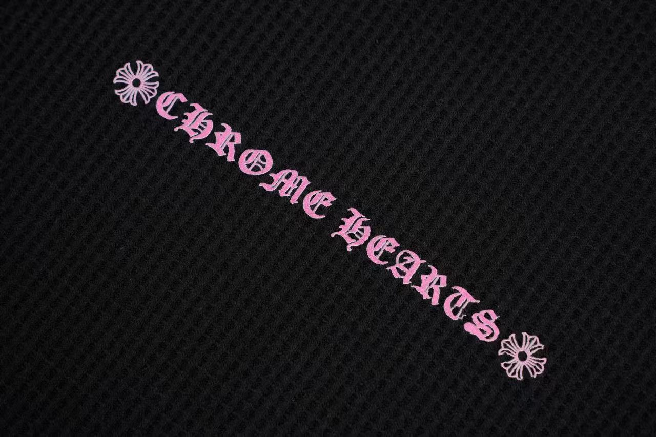 Chrome Hearts Long-sleeved T-shirt Retail（ZP）VS Batch（大货）