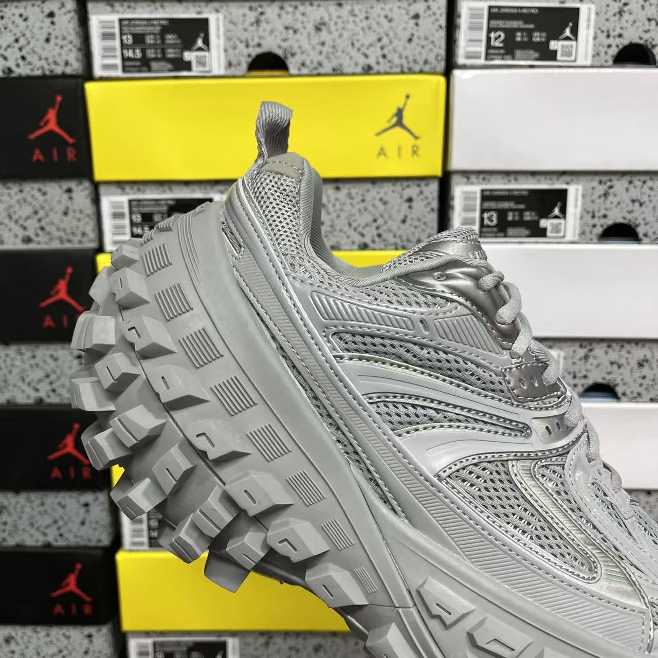 XA Batch-Balenciaga Defender Rubber Platform