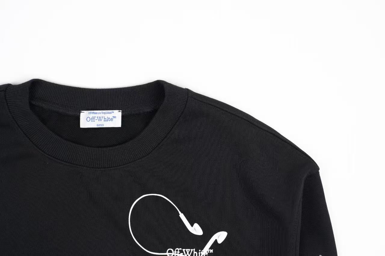 Off White Crew neck sweatshirt Retail（ZP）VS Batch（大货）
