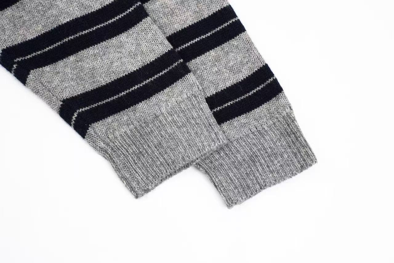 MiuMiu Cashmere striped cardigan Retail（ZP）VS Batch（大货）