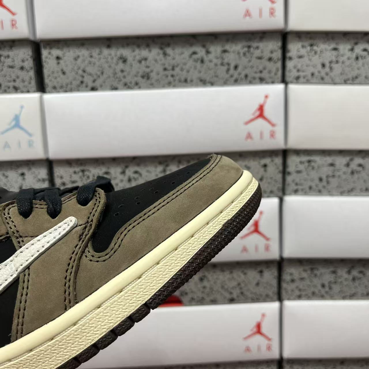 PK Batch-Air Jordan 1 × Travis Scott “Mocha”