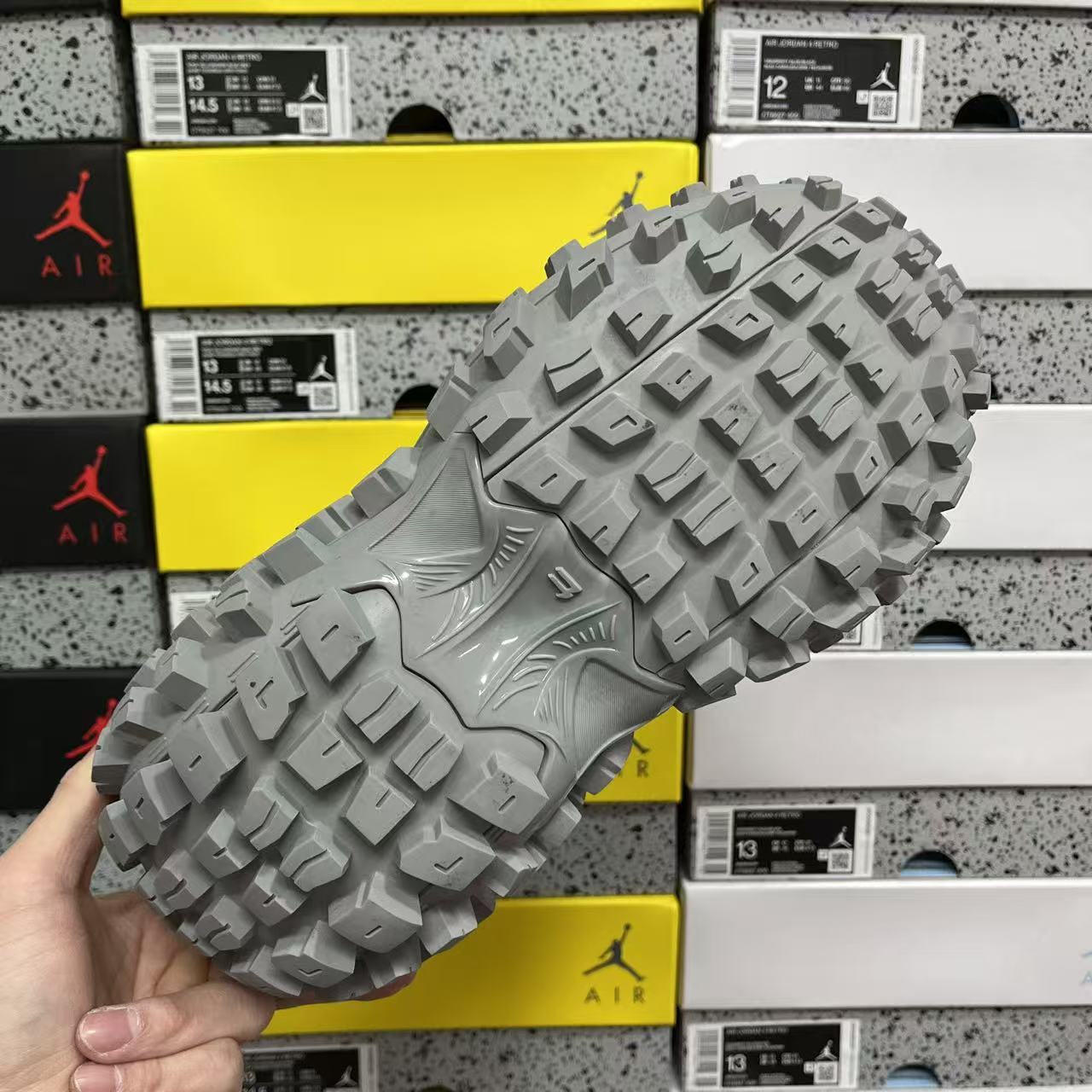 XA Batch-Balenciaga Defender Rubber Platform