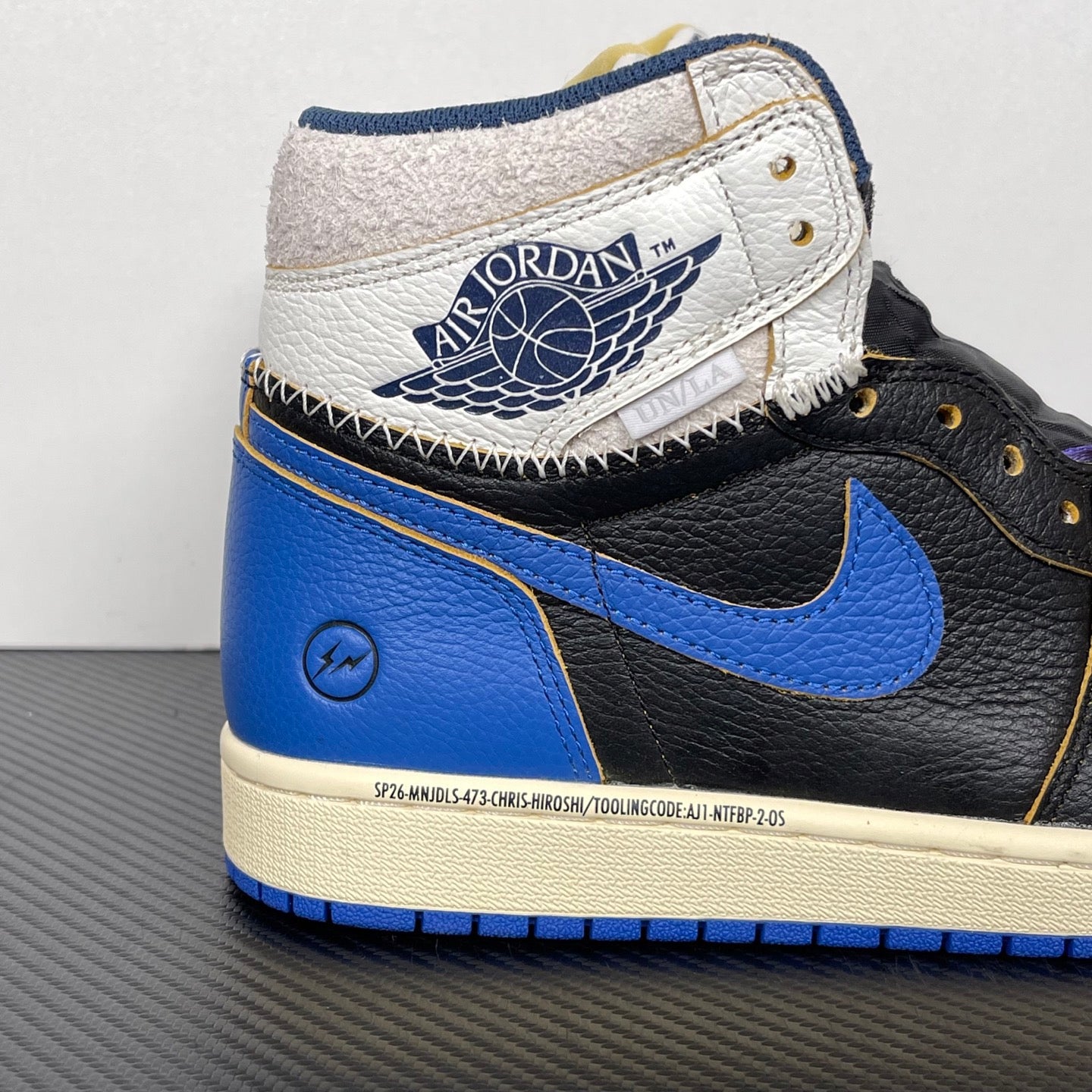 LJR Batch-Union x Fragment Design × Jordan Air Jordan 1 High OG SP Royal
