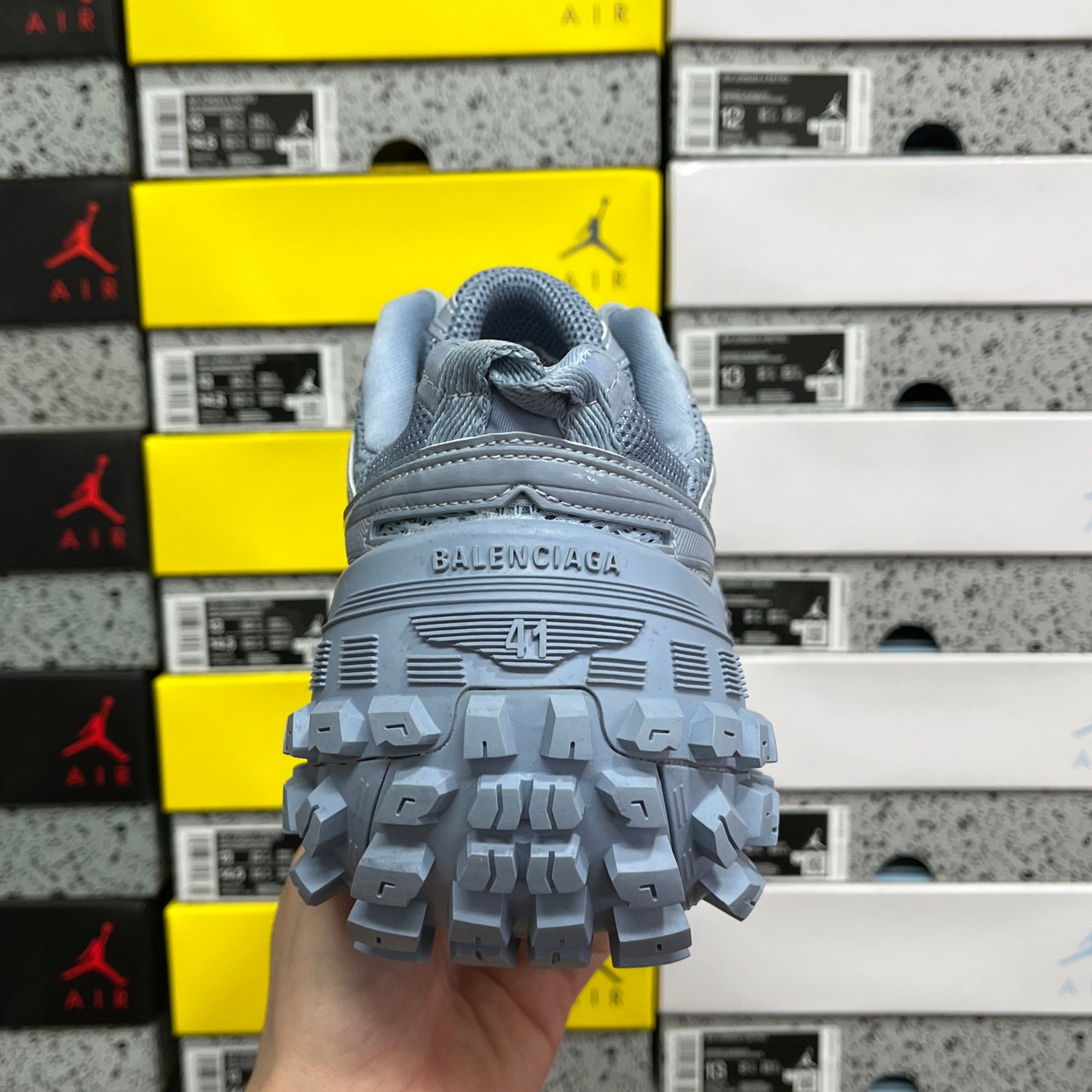 XA Batch-Balenciaga Defender Rubber Platform